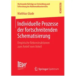 Individuelle Prozesse der fortschreitenden Schematisierung, Fachbücher von Matthias Glade