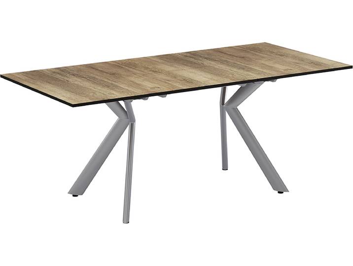 Esstisch Vicco Trill Eiche rustikal/Grau 140-190 x 90 cm ausziehbar, Model 51996