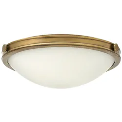 Elstead Lighting Collier 3-flammige Deckenleuchte Messing antik 483mm Collier