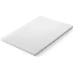 Hendi Universal-Schneidebrett,, Weiss, 600x400mm, Schneidebrett, Weiss