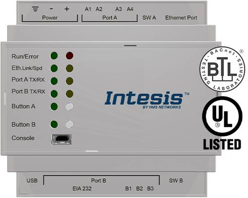 Intesis INBACMEB0100000 M-BUS Gateway 1St.