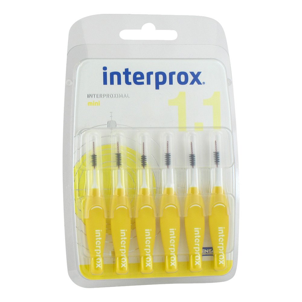 DENTAID GmbH Interprox reg mini gelb Interdentalbürste Blister 09043353