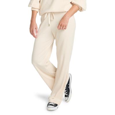 Stoffhose BILLABONG "Keep It Straight", Damen, Gr. XS, Normalgrößen, beige (weißcap), Obermaterial: 95% Polyester, 5% Elasthan., Hosen Stoffhose