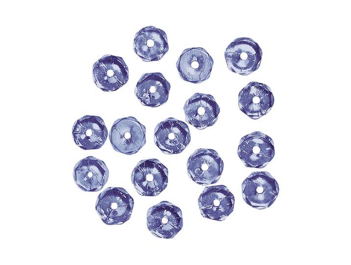 Rayher Glas-Schliffperle 6 mm 50 Stück