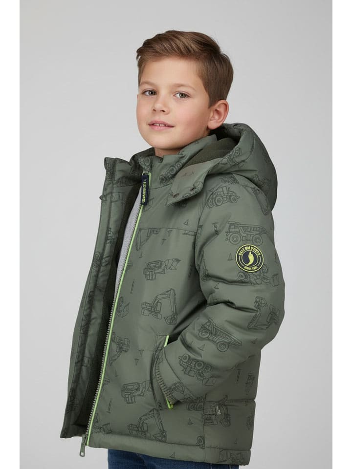 Salt and Pepper Parka in Grün - 134