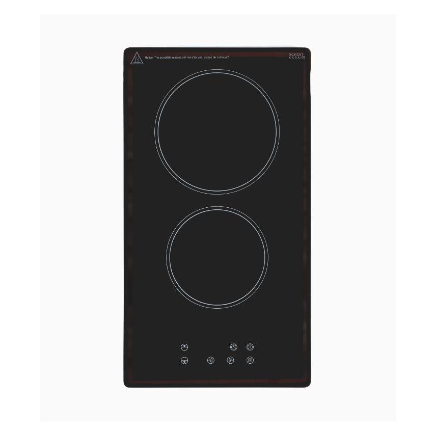 Exquisit EKC301-R-020 (29.20 cm, Glaskeramik Kochfeld) (Exquisit)