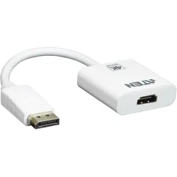 Aten DisplayPort—HDMI (DisplayPort, HDMI), Video Adapter, Weiss