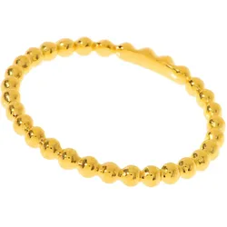 LEAF - BALLRING, klein - gold
