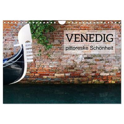 Venedig - pittoreske Schönheit (Wandkalender 2026 DIN A4 quer), CALVENDO Monatskalender