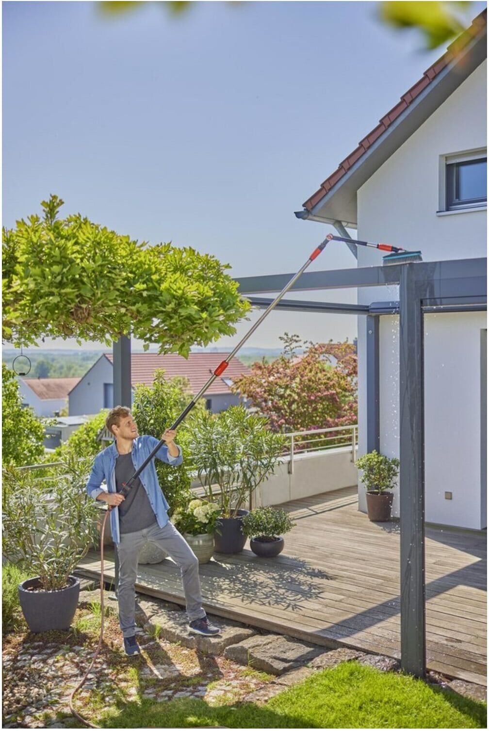 Gardena Stiel Flex Cleansystem 18806-20)