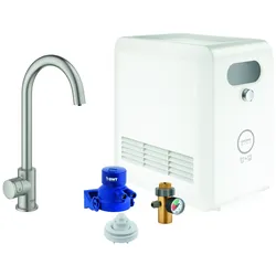 GROHE Blue Professional Mono StarterKit 31302 C-Ausl. Bluetooth/WIFI supersteel, 31302DC2 31302DC2