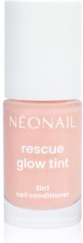 NeoNail Rescue Glow Tint 3in1 Nail Conditioner verniz para cuidado de unhas tom Peachy Peach 7.2 ml. Rescue Glow Tint 3in1 Nail Conditioner
