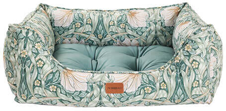 Morris & Co Pimpernel Medium Square Dog Bed