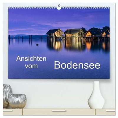 Ansichten vom Bodensee (hochwertiger Premium Wandkalender 2027 DIN A2 quer), Kunstdruck in Hochglanz