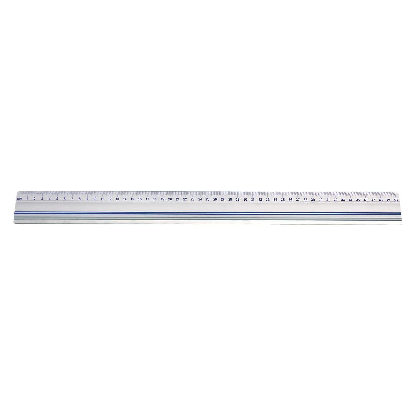 Wedo Aluminium-Schneidelineal (50 cm, Aluminium) (52 5450)
