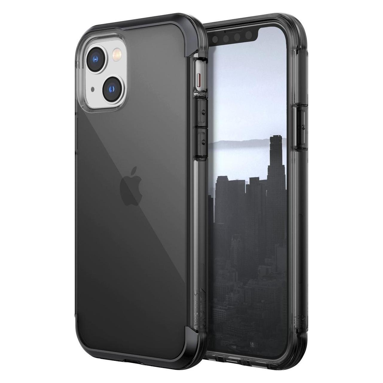 X-Doria Raptic Air Case für iPhone 14 Plus Grey Armor Cover (Apple iPhone 14 Plus) (Raptic Air for iPhone 14 Plus smoke)