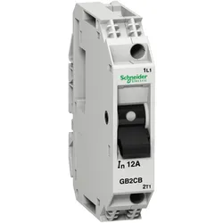 Schneider Electric GB2CB07 Leistungsschalter TeSys für Steuerstromkreise, GB2-CB, 2A, 1p, 1d  - 6 Stück