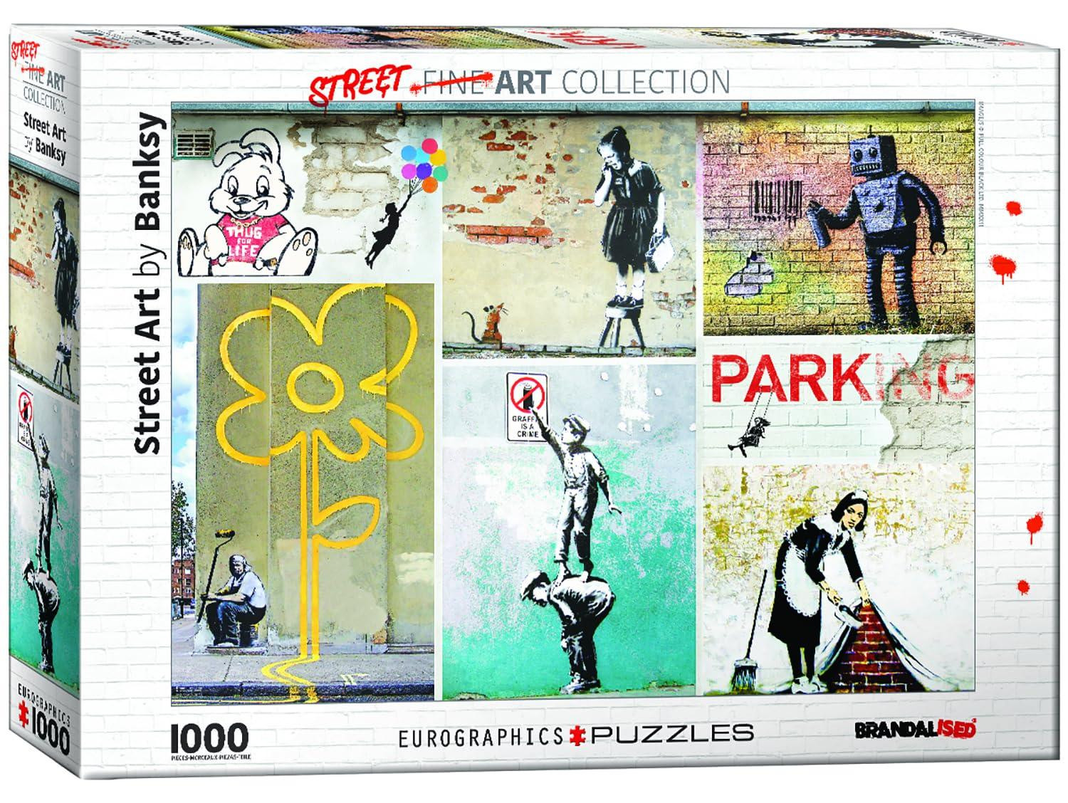 Eurographics Banksy-kunst puzzel