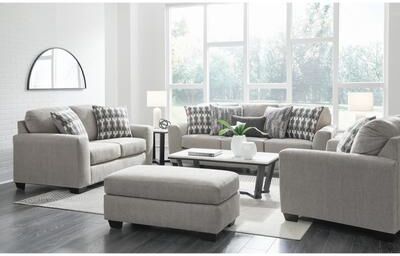 "Signature Design by Ashley Avenal Park Gray 4-Piece Upholstery Package - 97"" W x 40"" D x 40"" H"