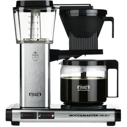KBG Select - Filterkaffeemaschine -  aluminium gebürstet