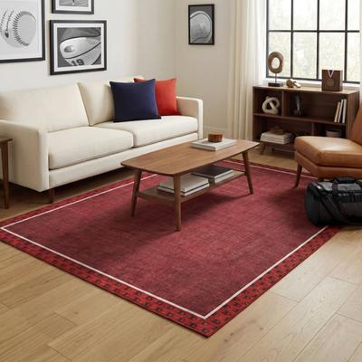 Champion Carter Printed Chenille Washable Rug