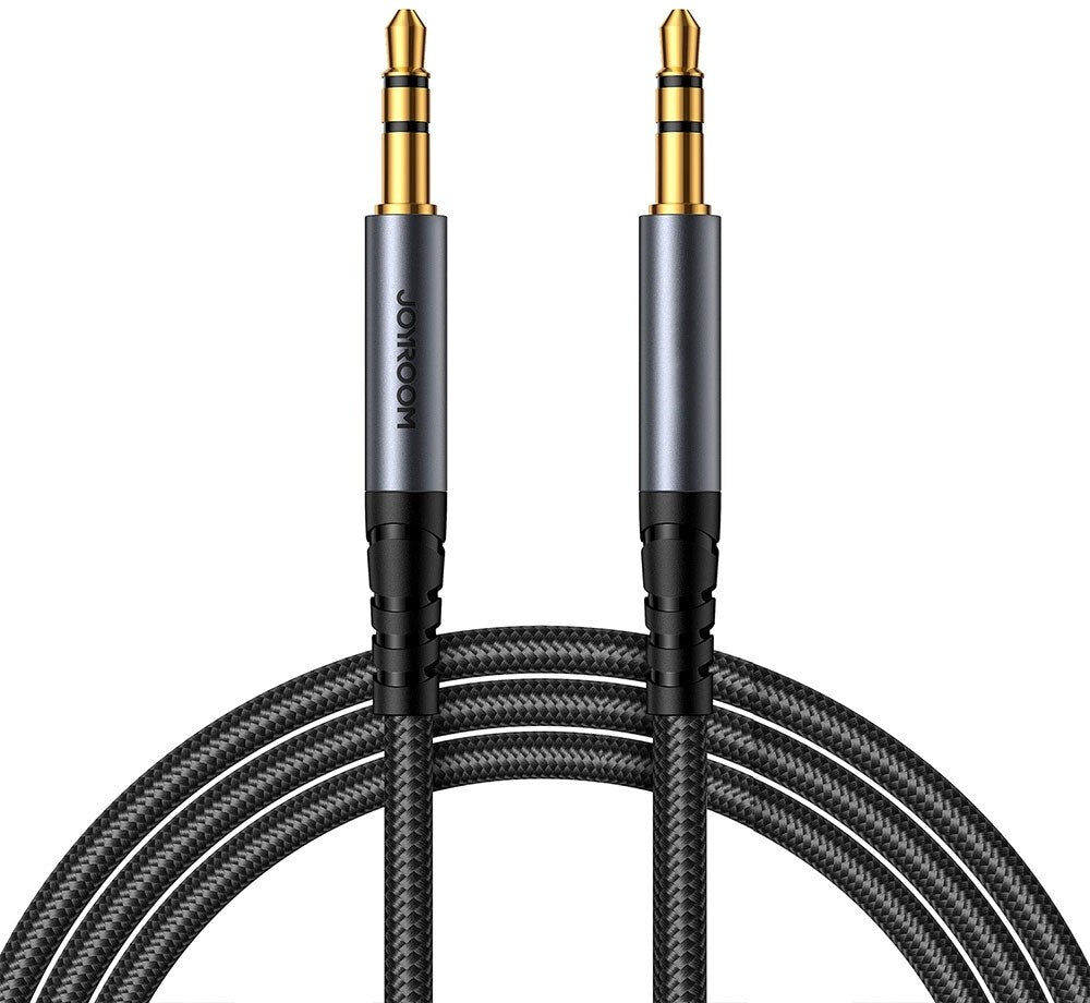 Joyroom AUX Lydkabel / 3.5mm Minijack - 1.2m - Sort