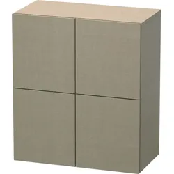 Duravit L-Cube Halbhochschrank LC117707575 70x36,3x80cm, 2 Türen, leinen