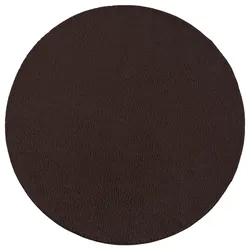 Teppich MERINOS "Loft 37", braun, H:16mm Ø:120cm, Polyester, Teppiche, Teppich, Kunstfellteppich besonders weich und kuschelig, Fell Haptik
