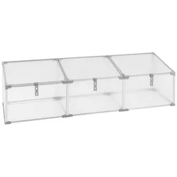 lovingHome® Gewächshaus Modular, ca.180 x 51 x 51 cm- Transparent