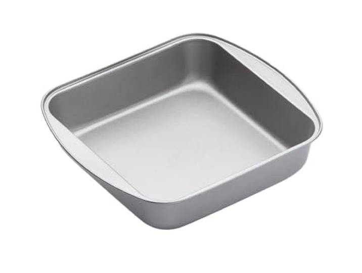 KitchenCraft Ovenschaal, Braadslede, 20 x 5 Centimeter, Antiaanbaklaag, Gelegeerd Staal - Grijs