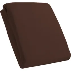 Kinzler Spannbetttuch Mikrofaser Fleece, dunkelbraun  ca. 160 x 200 cm