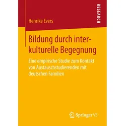 Bildung durch interkulturelle Begegnung, Fachbücher von Henrike Evers