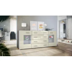 SIDEBOARD Noah Creme Hochglanz