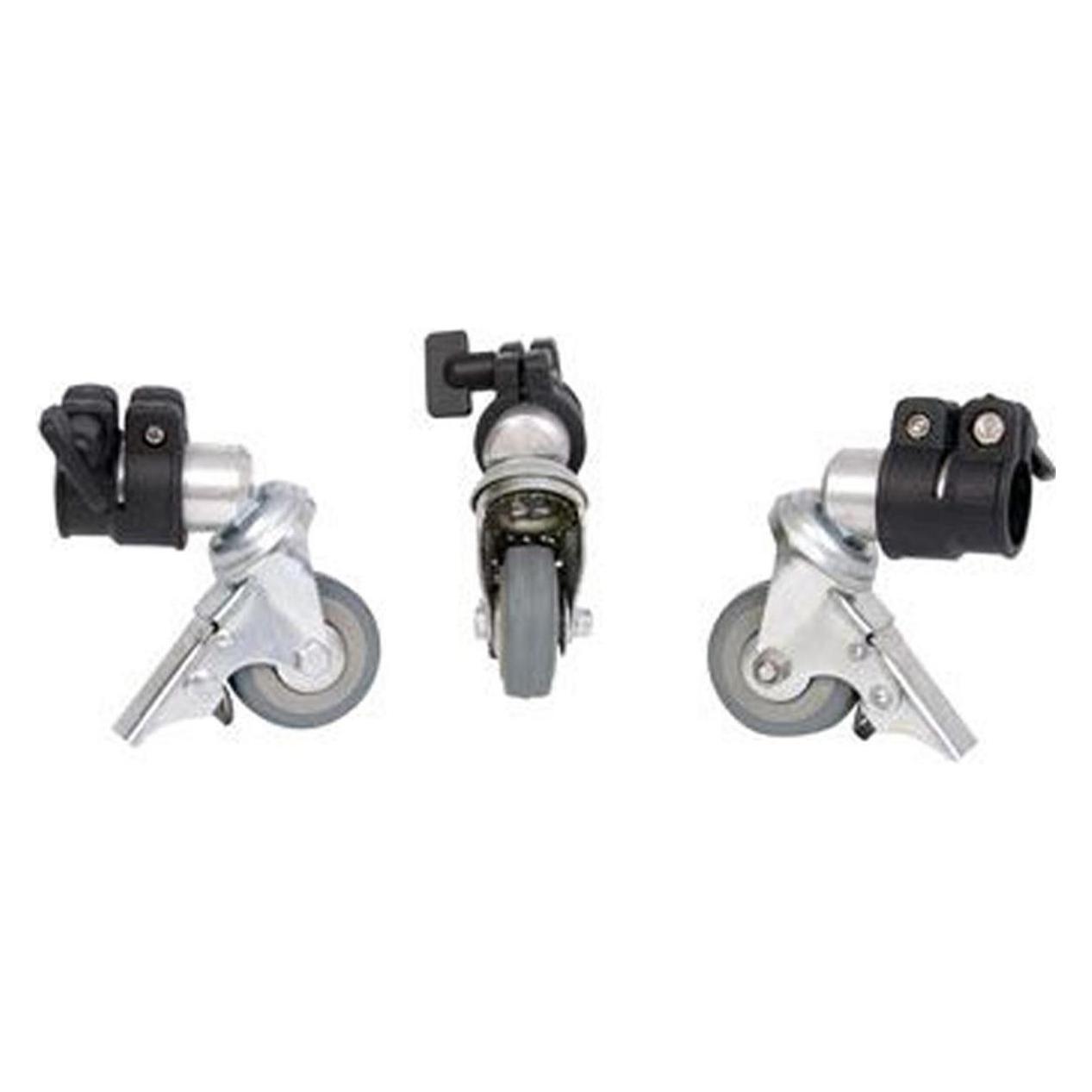 Falcon Eyes Schwenkbare Räder PCA-22M 3 St. 22 mm (Stativfuss) (295053)