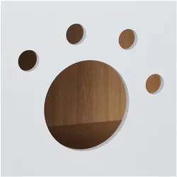 Relaxdays Katzenschrank (Katze), Hundebett + Katzenbett