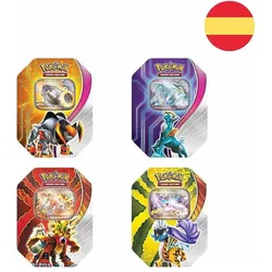 Pokémon Spanish Pokemon Paradoxical Destinations Collectible card game assorted tin (Spanisch)