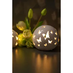 Lichtkugel Ciliana 10cm LED cremeweiß