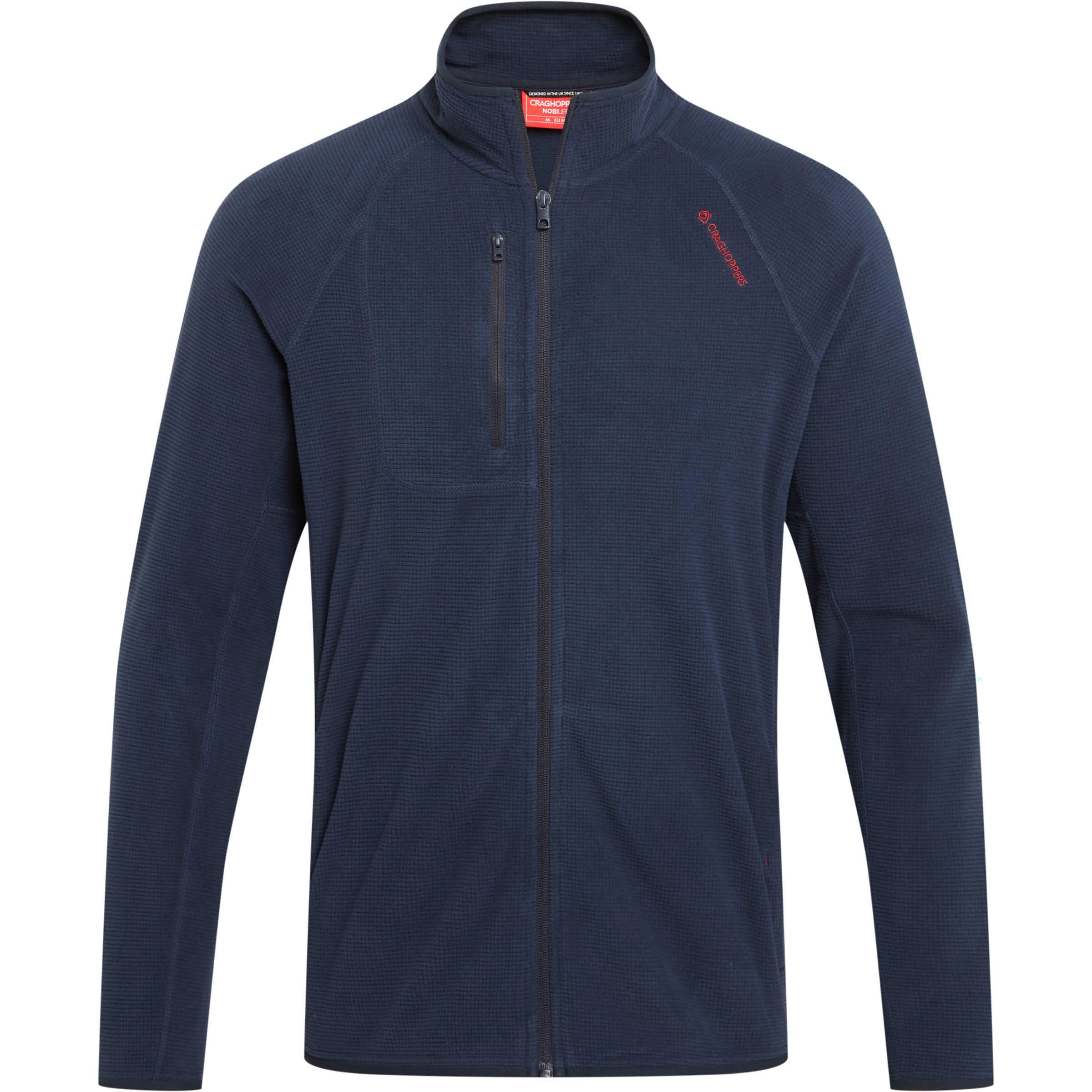 Craghoppers Nosilife Bromsgrove Herren Fleecejacke blau Größe M Camping Elastisch