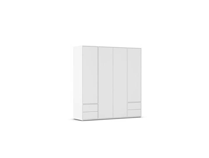 Rauch Möbel NABILA, Kleiderschrank, Farbe Weiß, Breite 187 cm