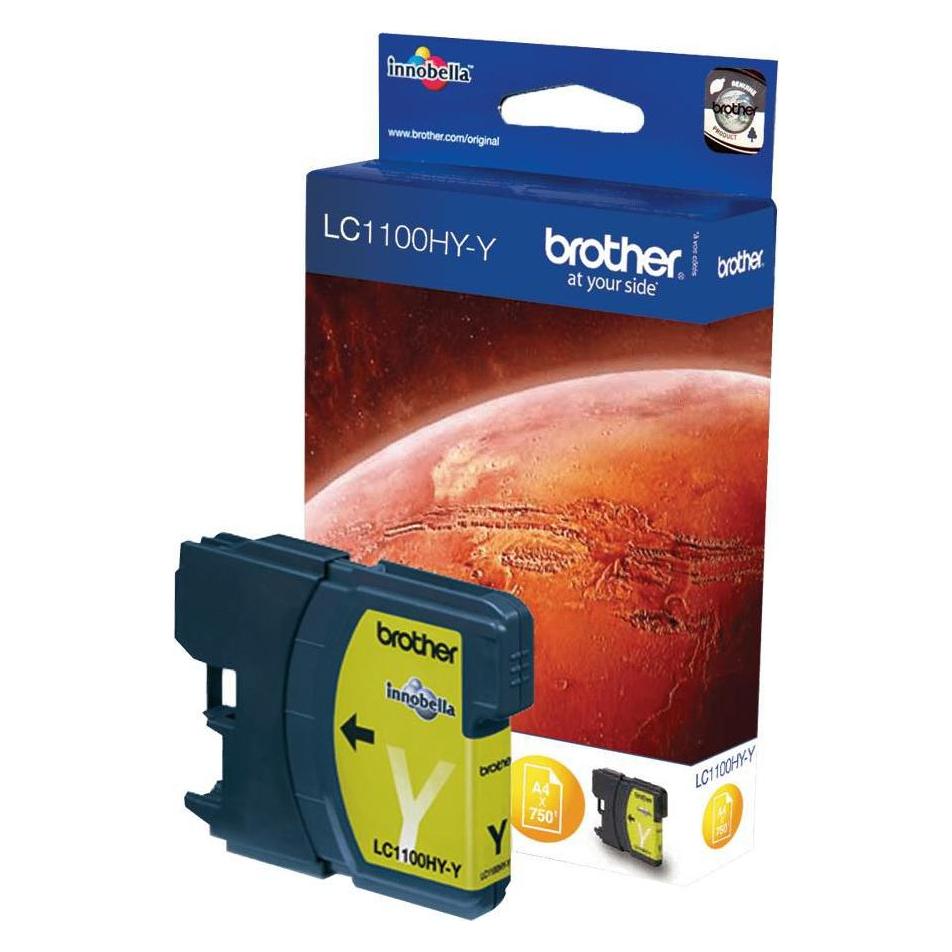 Brother In Yellow High Capacity Pages (LC-1100HYY)