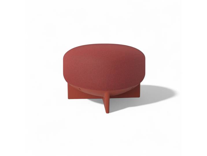 Gaber To-Go Sitzhocker, Rot/Ziegelrot, Neu