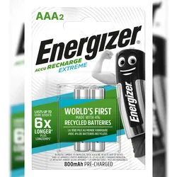 Energizer R2U Extreme HR03-AAA-Micro 800 maH - 2er Blister