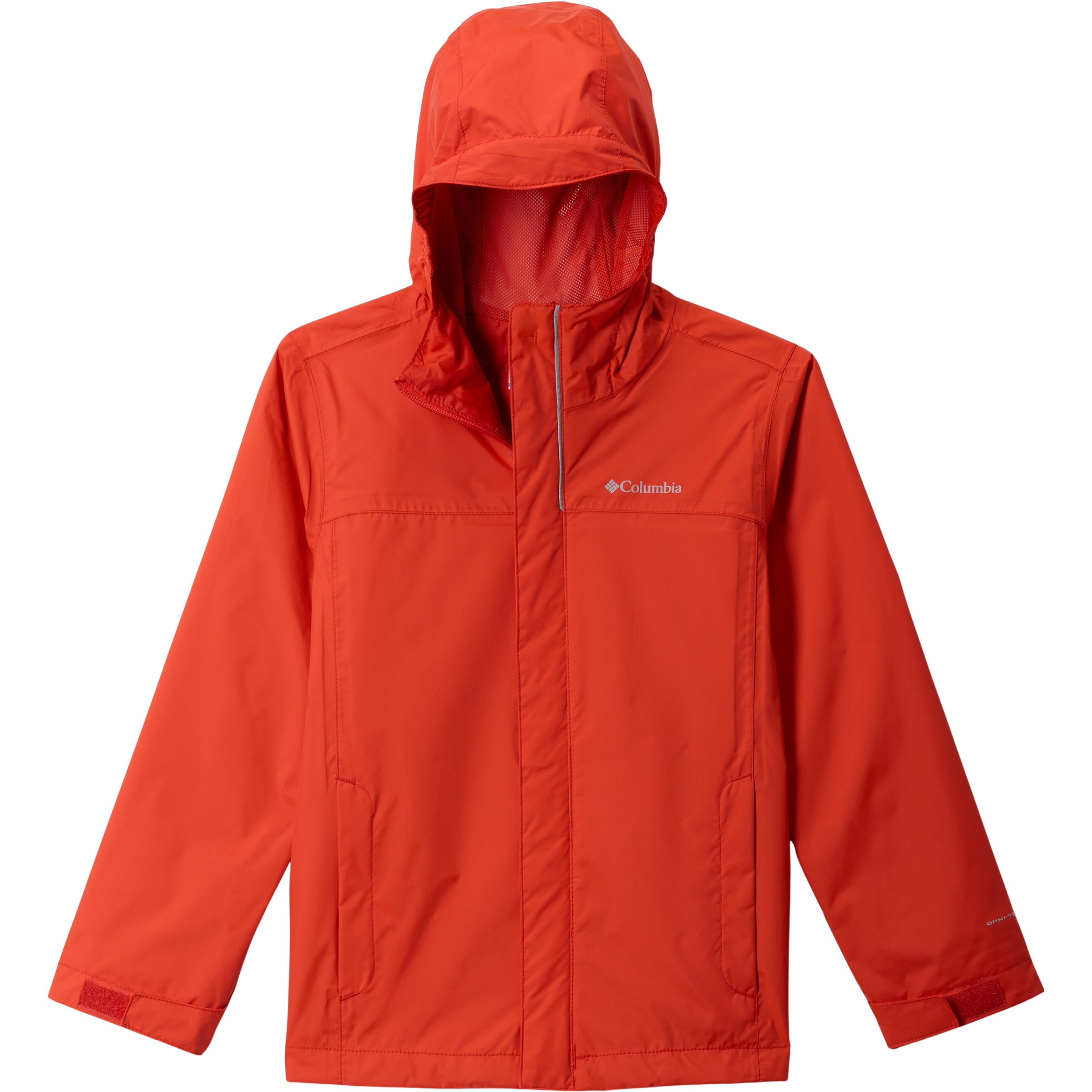 Columbia Watertight II Kinder Regenjacke rot Größe 168 Camping Wasserdicht