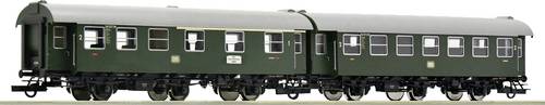 Roco 6200123 H0 2er-Set 1 Umbauwagen der DB 1./2. Klasse Wagen, Gattung AB3yg, 2. Klasse Wagen, Gattung B3yge