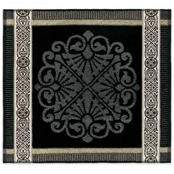 Ddddd, Geschirrtuch, Kombiset Rosette Graue Küchenhandtücher Geschirrtücher (70 x 50 cm)