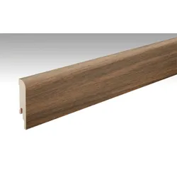 MEISTER Fussleiste Profil 5 PK  Nussbaum Amore 6389 - 2380 mm