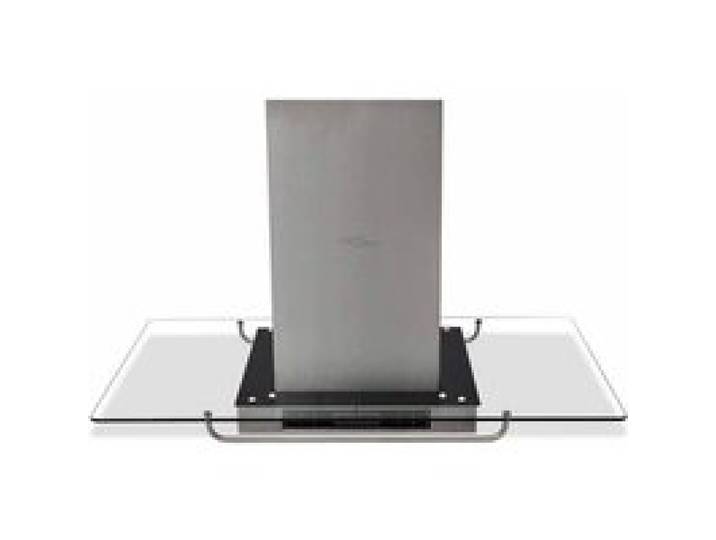 Hotte aspirante avec affichage LCD - JILL - Argent - Acier inoxydable et verre - Puissance 180 W - Aspiration 750 m³/h