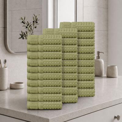 Home Weavers Inc Home Weavers Willow Collection 630GSM Cotton Zero Twist Super Absorbent Wash Cloth - 13x13