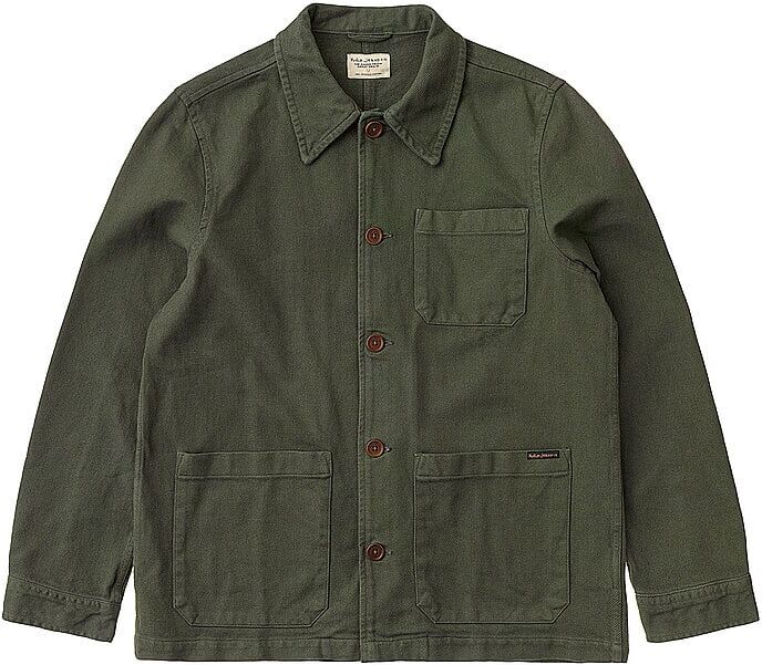 NUDIE JEANS Overshirt Barney grün   M M