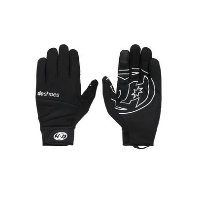 Snowboardhandschuhe DC SHOES "Trackstar Park", Herren, Gr. S, schwarz, Kunstfaser, Handschuhe